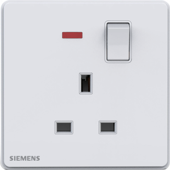 Ổ Cắm BS 13A Có Công Tắc & Đèn Neon
